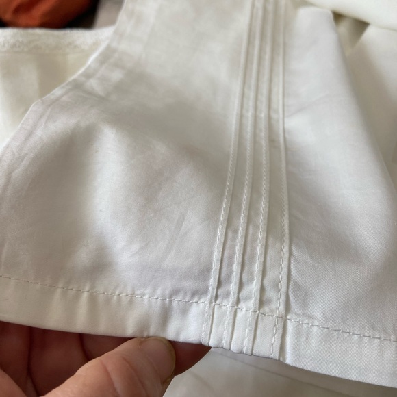 Other - Ralph Lauren 100% Cotton Flat Sheet White 102 X 94 “New